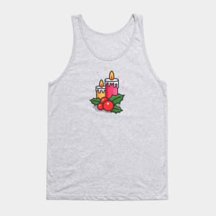 christmas candle Tank Top